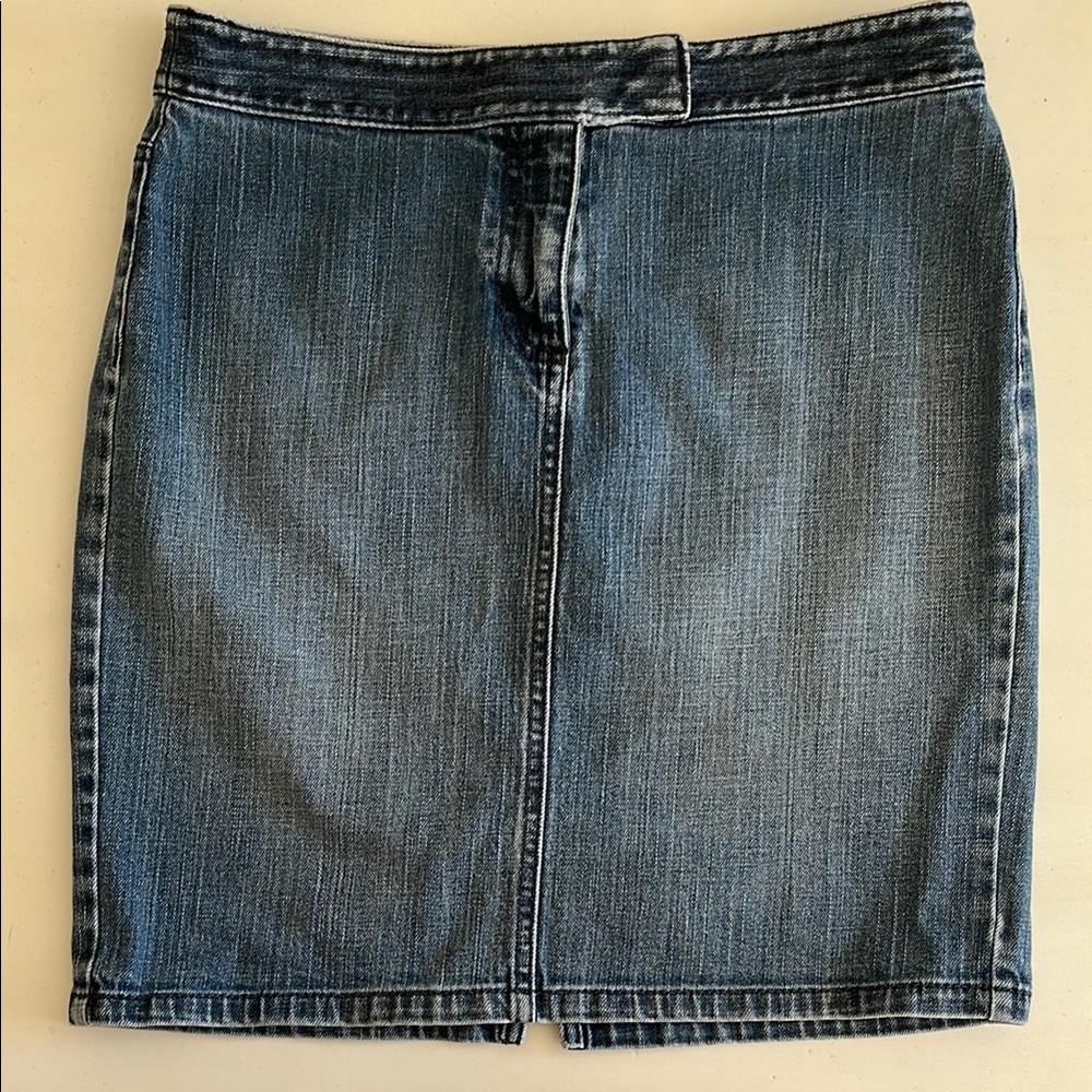LOFT Denim Pencil Skirt